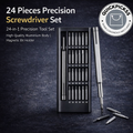 24 Pieces Precision Screwdriver Set