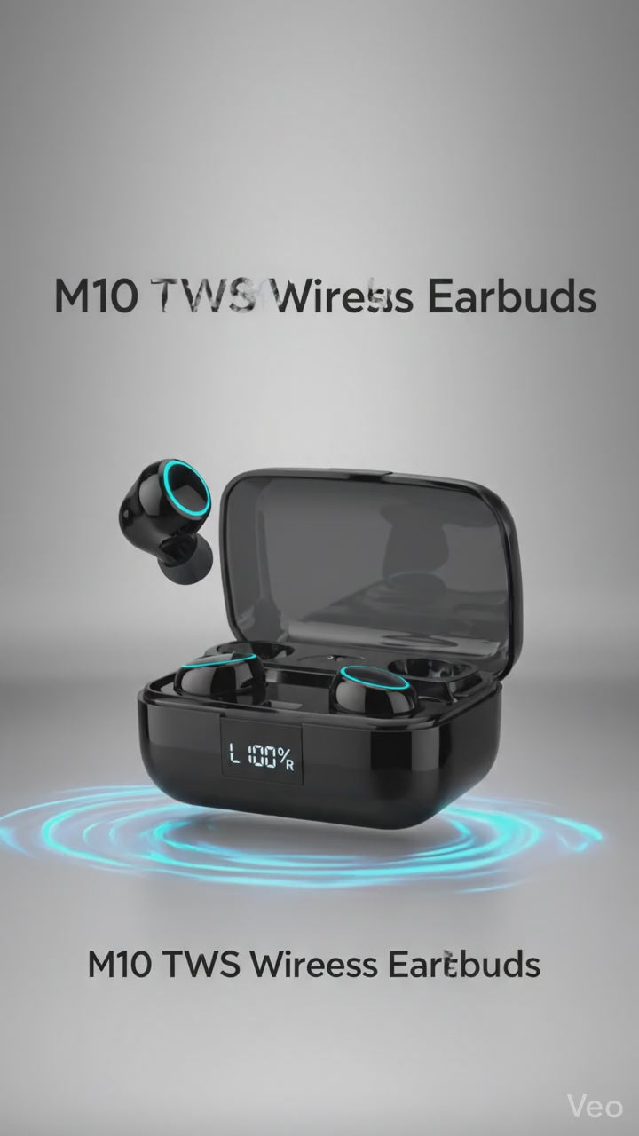 M10 TWS Wireless Earbuds